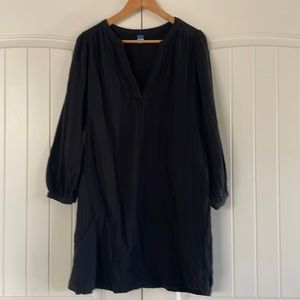 Old navy long sleeve, V-neck tunic dress women’s large